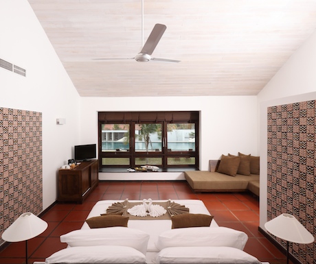 deluxe room at Jetwing Lagoon