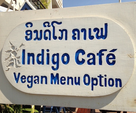 Indigo Cafe in Luang Prabang.