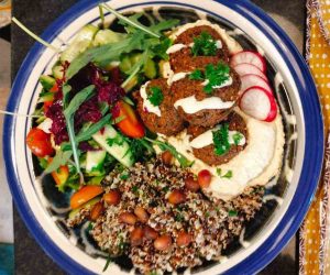 Ojas falafel quinoa heaven