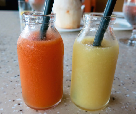fresh juices with great combinations of ingredients