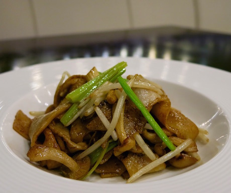 'Fried Rice Noodles with Vegetables' at Silks House.