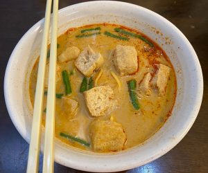 Lily's vegetarian Penang vegan laksa