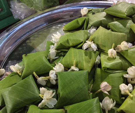 local vegan snacks from Phsar Leu in Sihanoukville