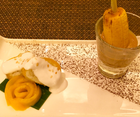 vegan dessert at Marriott Cebu