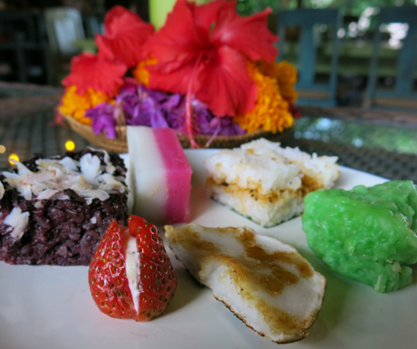 sweet selection from our vegan 'Royal High Tea' at Alaya Resort Jembawan