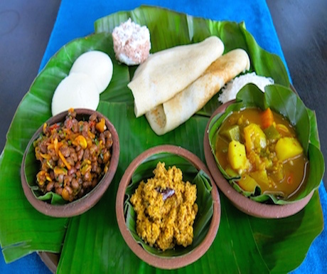 vegan Sri Lankan curries at Anilana Nilaveli