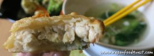delicous tempeh at DoubleTree Hilton Jakarta