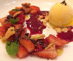vegan dessert at Sofitel Legend Metropole Hanoi