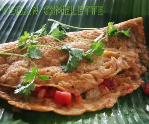 Masala Dosa Street Kitchen vegan omelette