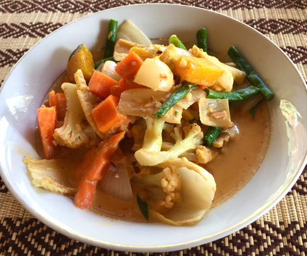 Massaman curry at Home Food and Drink