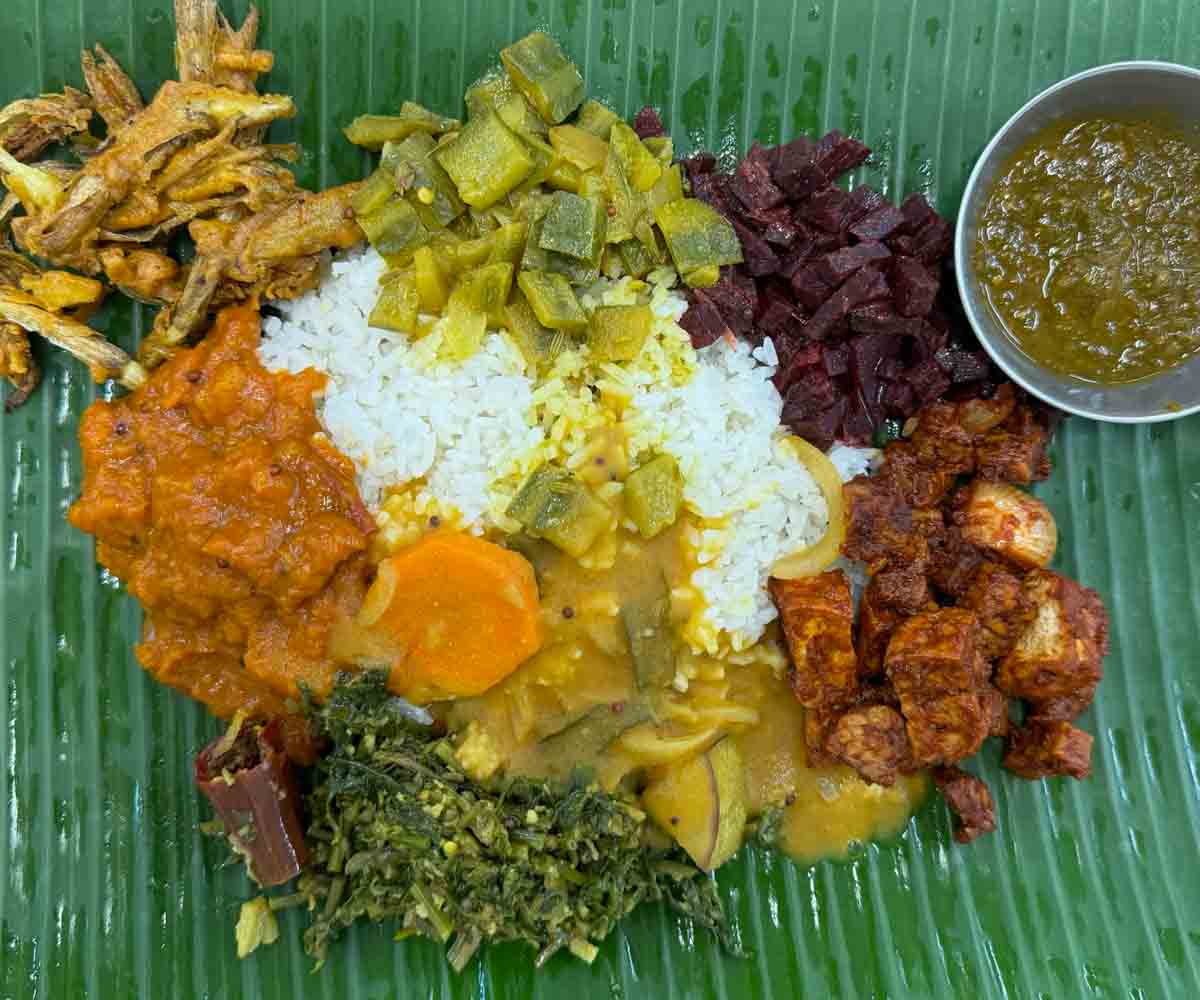 Parampara banana vegan curries