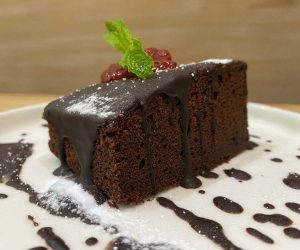 vegan chocolate cake sauce tree sanur