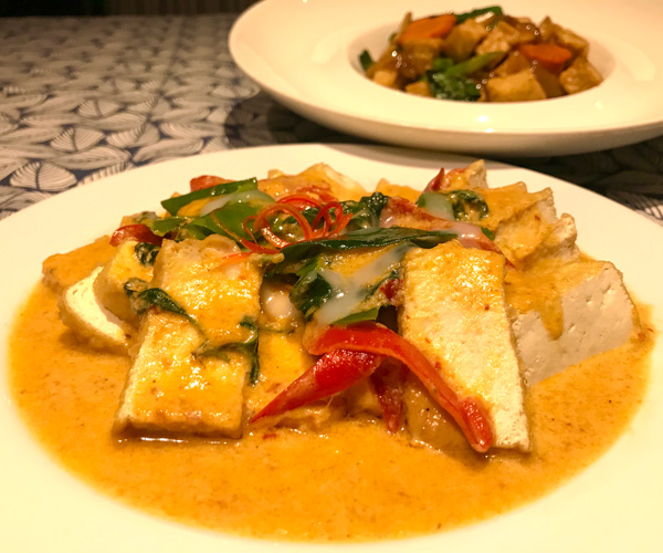 InterContinental Hua Hin vegan food Penang curry