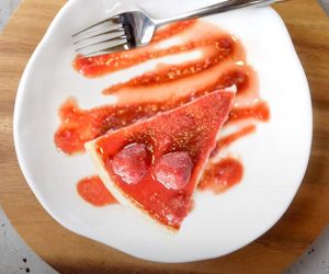 Nu Vegan Food cheesecake