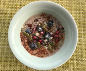 Peninsula vegan breakfast quinoa