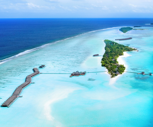 LUX Maldives Aerial Island