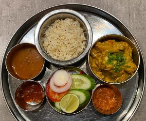 vegan Indian food at Amilla Maldives