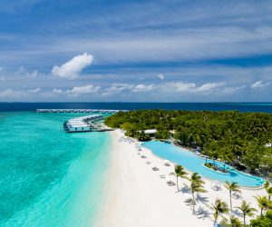 Amilla Maldives aerial shot