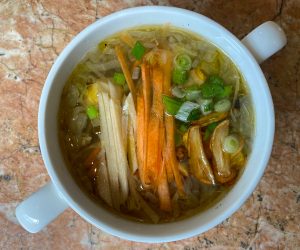 Hyatt Regency Kathmandu vegan soup