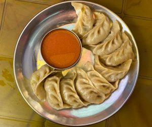 Sabal Khaja Ghar vegan momos