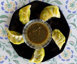 Tiger Mountain vegan momos