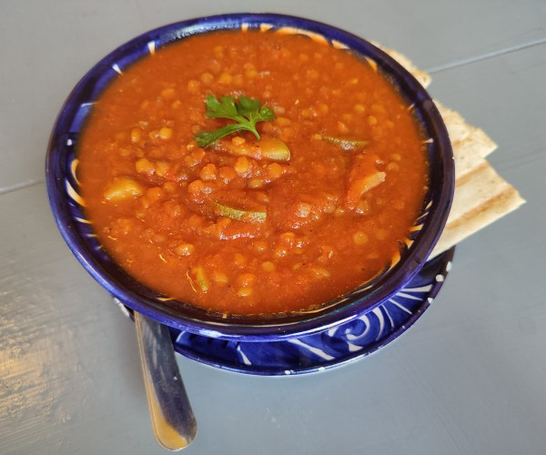 Vegan Lentil Soup from Habibti