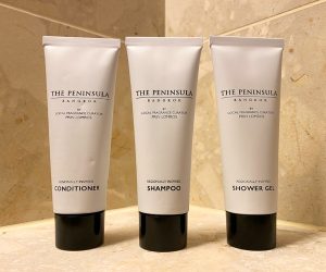 The Peninsula Bangkok bathroom amenities