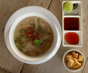 Song Saa vegan rice porridge