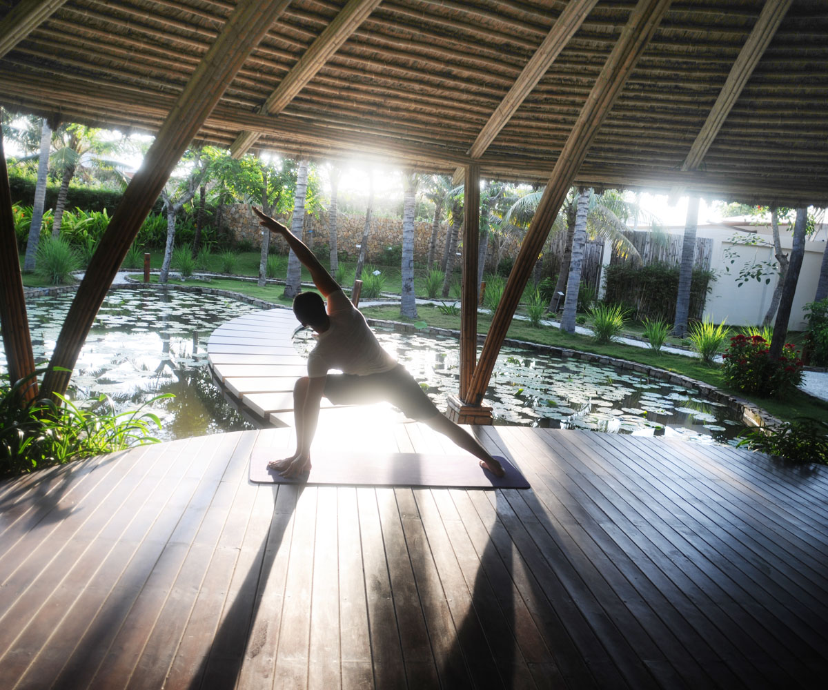 Fusion Resort Cam Ranh yoga pavilion