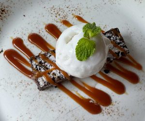 JA Manafaru vegan chocolate cake