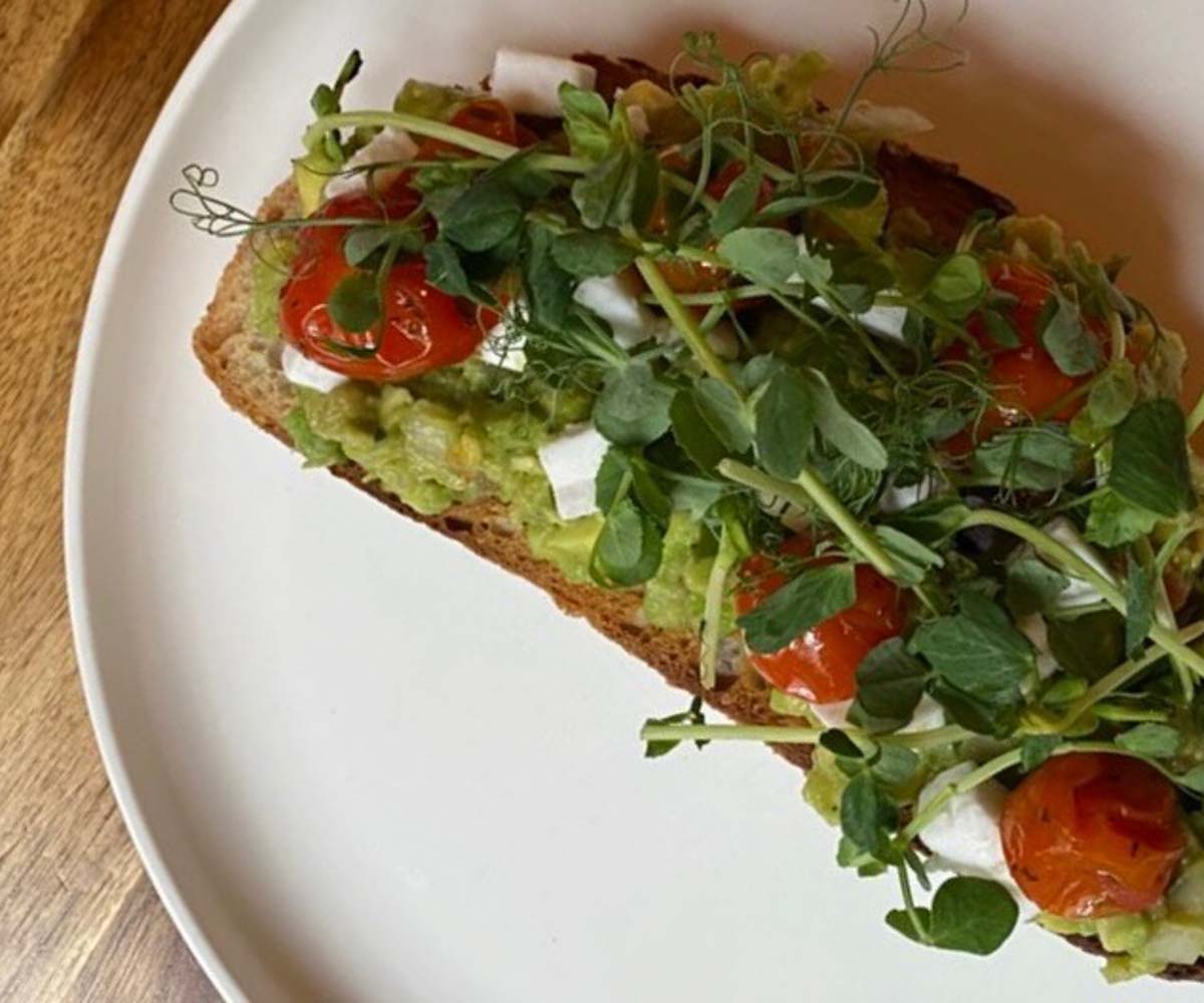 vegan prague salvator hotel avocado toast