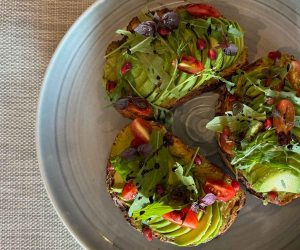 Anantara Desaru vegan avocado toast