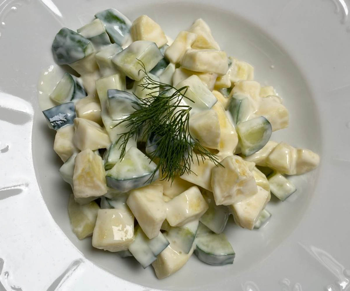 vegan prague salad