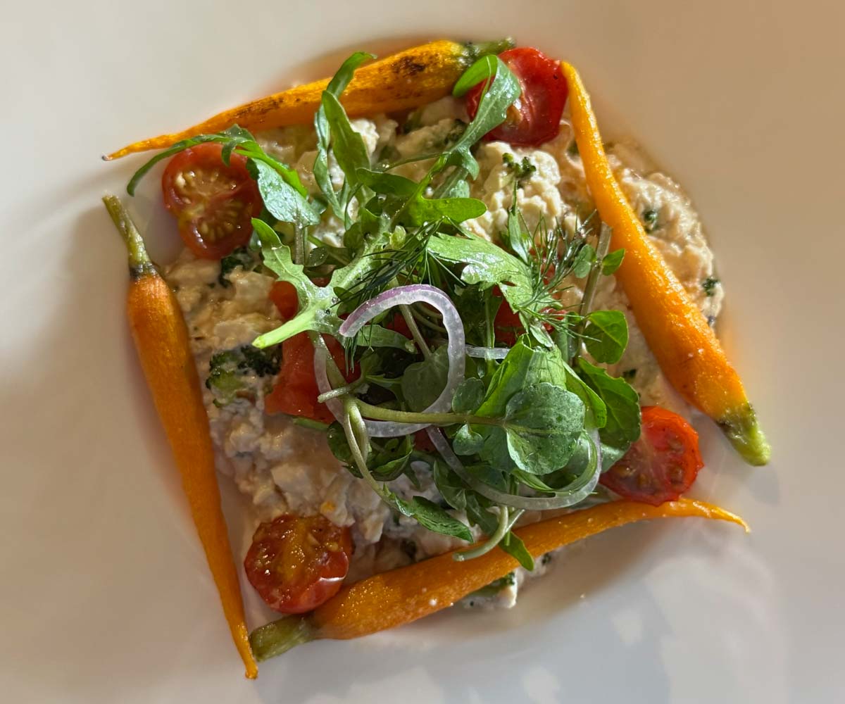 Viceroy Bali scrambled tofu Viceroy Bali scrambled tofu