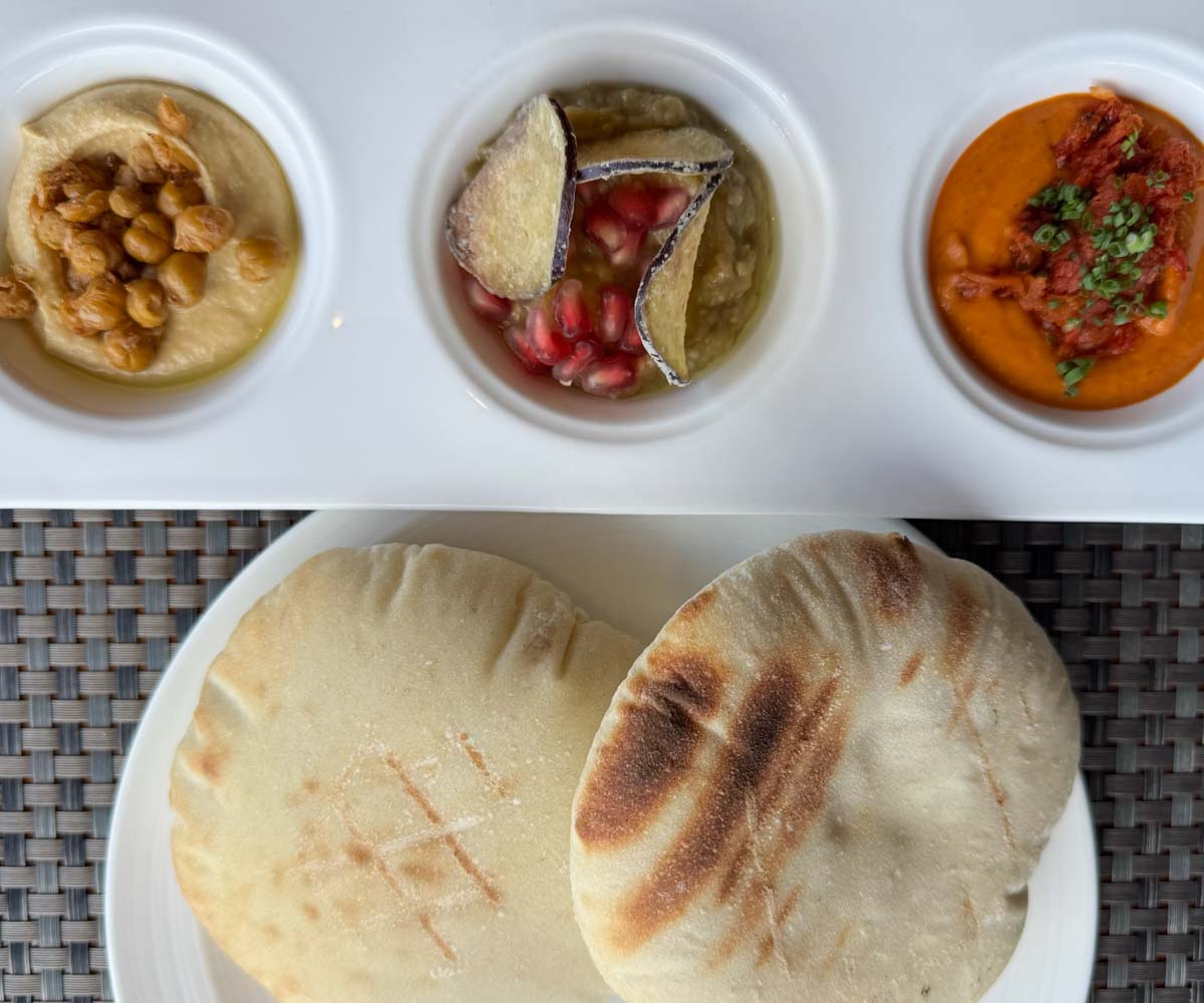 Viceroy Bali trio of dips Viceroy Bali trio of dips