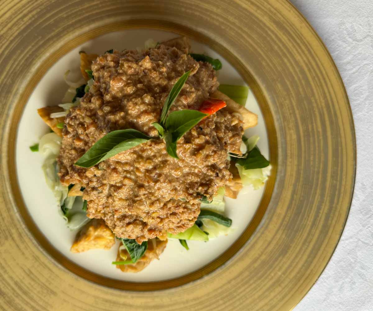 Viceroy Bali vegan gado gado Viceroy Bali vegan gado gado