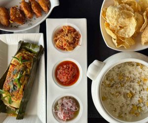 Viceroy Bali vegan meal