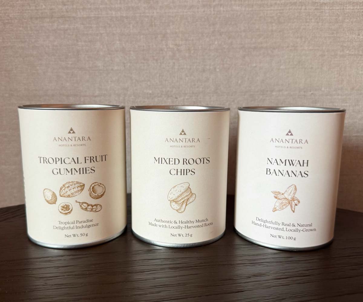 Anantara Siam - vegan amenities