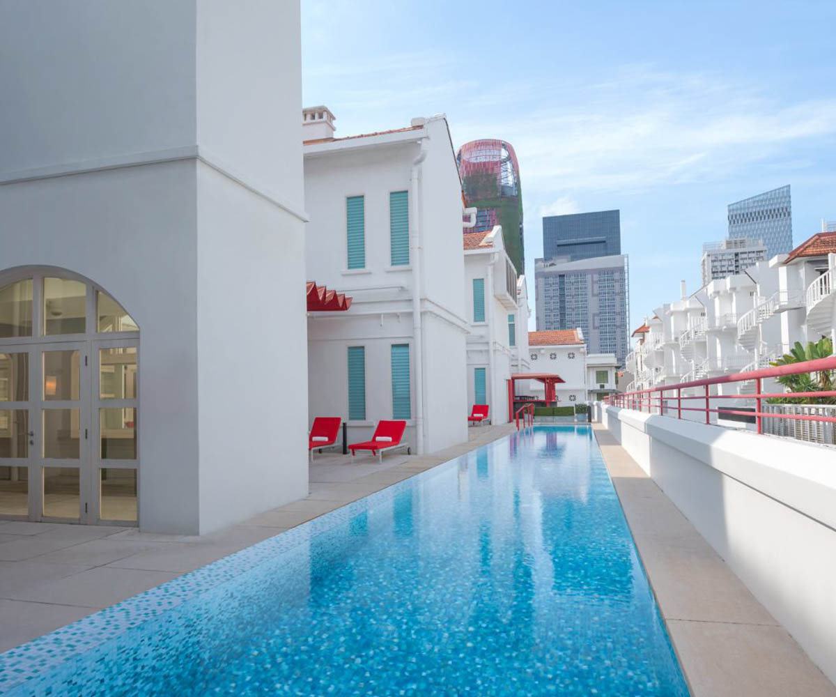 Maxwell Reserve Singapore – rooftop pool Maxwell Reserve Singapore - rooftop pool