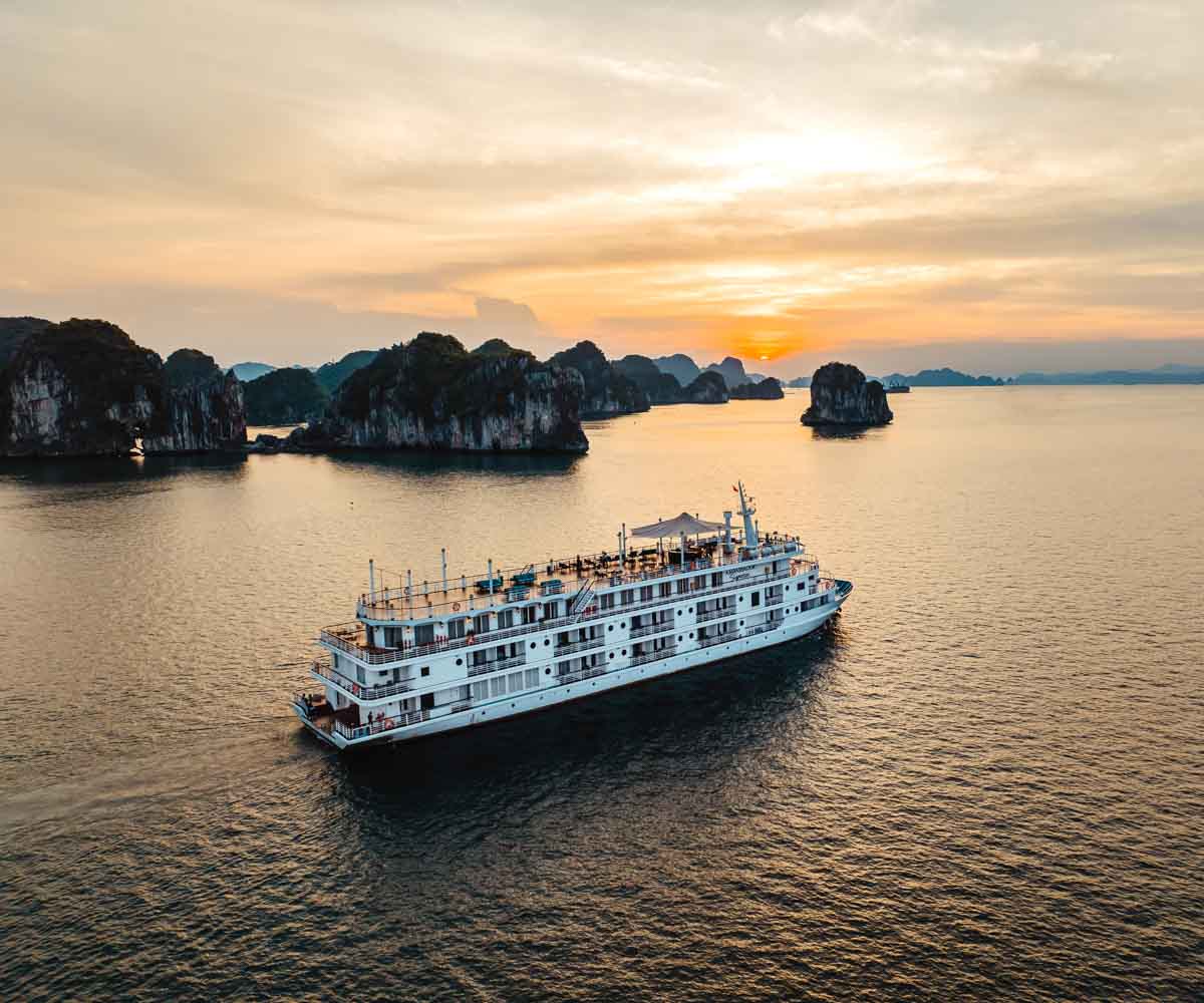 ambassador cruise sunset