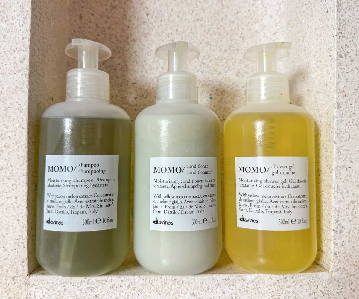 W Koh Samui bathroom amenities W Koh Samui bathroom amenities
