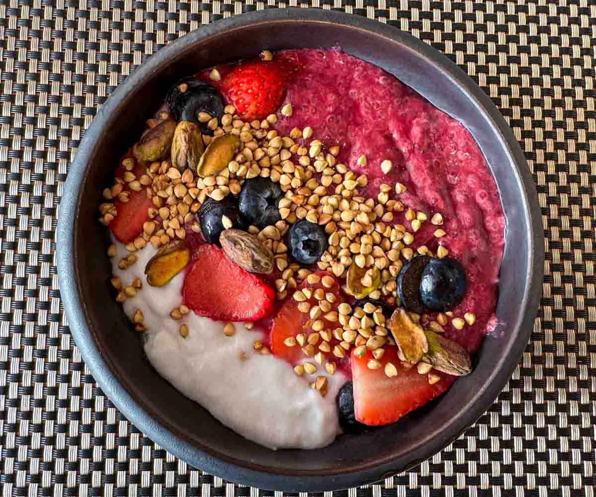 W Koh Samui vegan yoghurt bowl W Koh Samui vegan yoghurt bowl