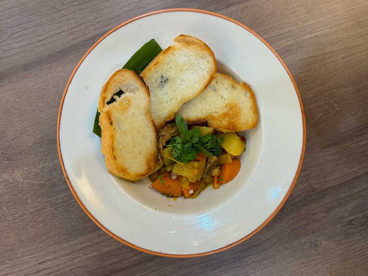vegan Hanoi chickpea stew