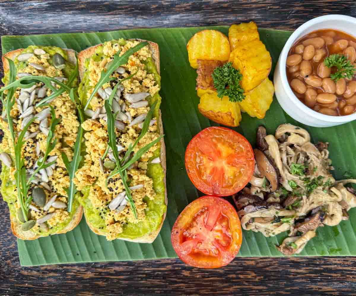 navutu vegan breakfast